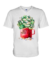 Water me mother succa V-Neck T-Shirt thumbnail