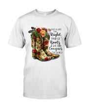 She can conquer the world Classic T-Shirt tile