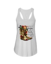 She can conquer the world Ladies Flowy Tank tile