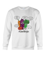 Love vegan Crewneck Sweatshirt tile