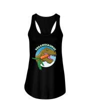 Veganosaurus Ladies Flowy Tank thumbnail