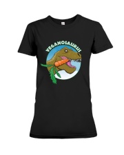 Veganosaurus Premium Fit Ladies Tee thumbnail