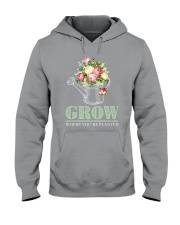 Grow where you're planted Hooded Sweatshirt thumbnail