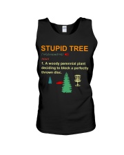 Stupid tree Unisex Tank thumbnail