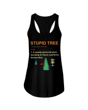 Stupid tree Ladies Flowy Tank thumbnail