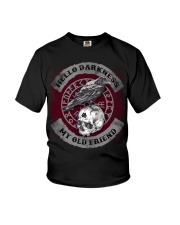 Hello darkness my old friend Youth T-Shirt tile