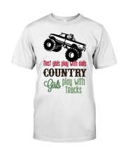 Country girls play with Trucks Premium Fit Mens Tee thumbnail
