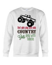 Country girls play with Trucks Crewneck Sweatshirt thumbnail