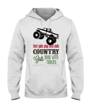 Country girls play with Trucks Hooded Sweatshirt thumbnail
