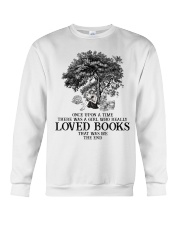 Loved books Crewneck Sweatshirt thumbnail