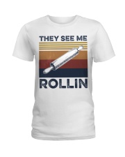 They see me rollin Ladies T-Shirt thumbnail