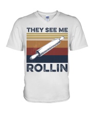 They see me rollin V-Neck T-Shirt thumbnail