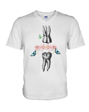 Teeth V-Neck T-Shirt thumbnail