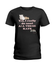 Yes I Need All These Rats Funny Mouse Lover T Shir Ladies T-Shirt thumbnail