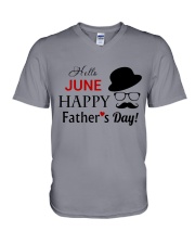 Happy Fathers Day 2018 V-Neck T-Shirt thumbnail