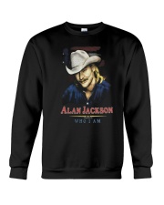 ALAN JACKSON SHIRT AND FACE MASKS Crewneck Sweatshirt thumbnail