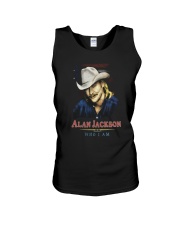 ALAN JACKSON SHIRT AND FACE MASKS Unisex Tank thumbnail