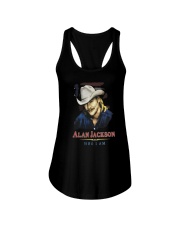 ALAN JACKSON SHIRT AND FACE MASKS Ladies Flowy Tank thumbnail