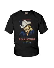 ALAN JACKSON SHIRT AND FACE MASKS Youth T-Shirt thumbnail