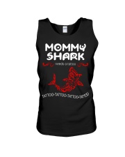 Mommy shark Unisex Tank tile