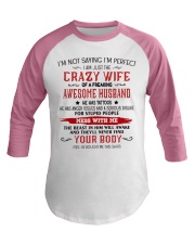 CrAzy Wife Baseball Tee tile