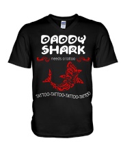 DADDY SHARK V-Neck T-Shirt thumbnail
