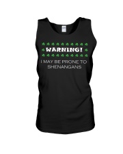 WARNING I MAY BE PRONE TO SHENANGNAS Unisex Tank thumbnail