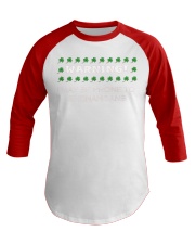 WARNING I MAY BE PRONE TO SHENANGNAS Baseball Tee thumbnail