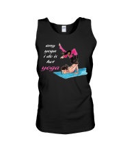 Any yoga i do is hot Unisex Tank thumbnail
