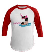 Any yoga i do is hot Baseball Tee thumbnail