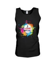 I love my job Unisex Tank thumbnail