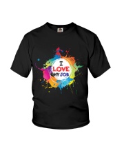 I love my job Youth T-Shirt thumbnail