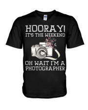 Hooray V-Neck T-Shirt thumbnail