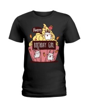 HAPPY BIRTHDAY GIRL Ladies T-Shirt tile