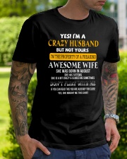 Yes Im A Crazy Husband Classic T-Shirt lifestyle-mens-crewneck-front-7