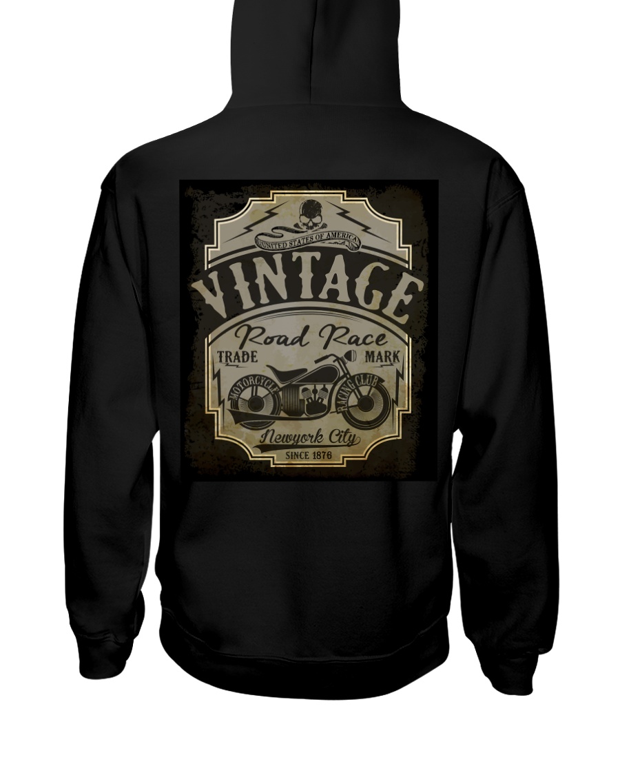 Vintage Road Races - NYFashion Hooded Sweatshirt