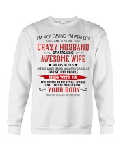 Crazy Husband Crewneck Sweatshirt thumbnail