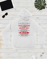 Crazy Husband Hooded Sweatshirt lifestyle-unisex-hoodie-front-8