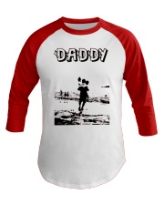 Best Cat Dad Ever Daddy Baseball Tee thumbnail