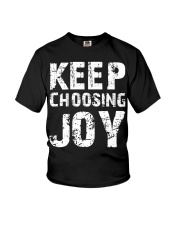 Keep choosing joy Youth T-Shirt thumbnail