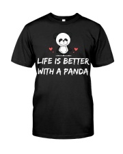 Life is better with a panda Premium Fit Mens Tee tile