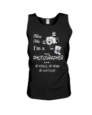 Kiss Me I'm a Photographer Unisex Tank thumbnail