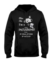 Kiss Me I'm a Photographer Hooded Sweatshirt thumbnail