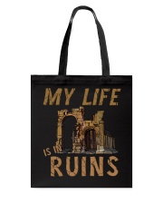 My Life is in Ruins Tote Bag tile