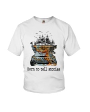 Born to tell stories Youth T-Shirt tile