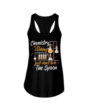 Chemistry is like cooking Ladies Flowy Tank tile