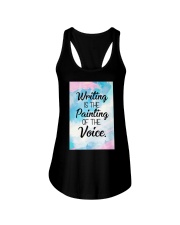 Writing is a painting of the voice Ladies Flowy Tank tile
