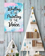 Writing is a painting of the voice 11x17 Poster lifestyle-holiday-poster-2