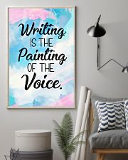Writing is a painting of the voice 11x17 Poster lifestyle-poster-1