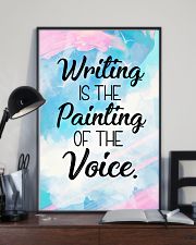 Writing is a painting of the voice 11x17 Poster lifestyle-poster-2